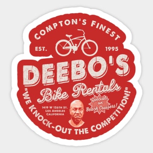 Deebo's Bike Rentals Sticker